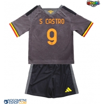 Otroški Nogometni dresi AS Roma Santiago Castro #9 Tretji 2026-27 Kratek Rokav (+ Kratke hlače)